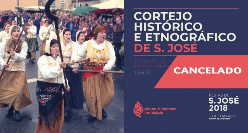 Cortejo Histórico e Etnográfico de São José realiza-se em 2019