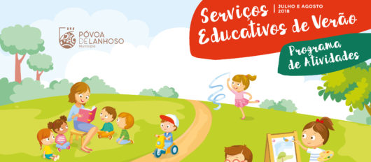 Programa de atividades para crianças dos 3 aos 14 anos