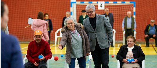 Seniores animados e competitivos no VIII Campeonato Boccia Sénior