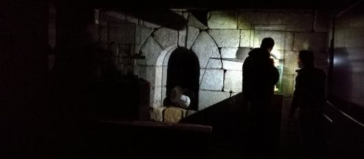 Realizou-se a Visita Guiada Noturna ao Castelo de Lanhoso