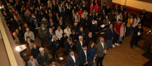 Mais de 300 pessoas dos centros de convívio e IPSS’s do Concelho participaram na Missa Sénior