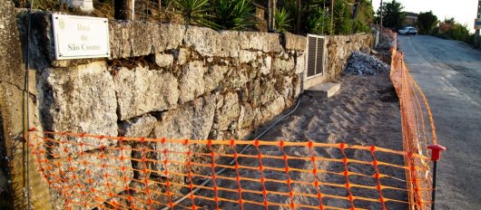 Já arrancou a Remodelação das Ruas de São Damião e São Cosme, em Garfe