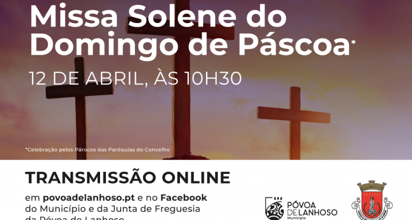 Missa Solene do domingo de Páscoa - Transmissão ONLINE