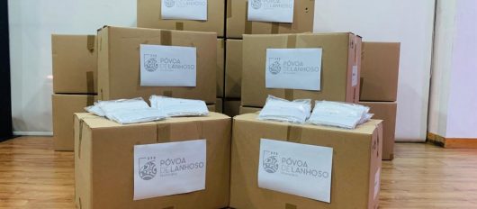 COVID-19: Câmara Municipal da Póvoa de Lanhoso distribui 32 mil máscaras pela população