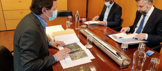 Presidente da Câmara Municipal da Póvoa de Lanhoso leva Via Circular Urbana a reunião com Ministro