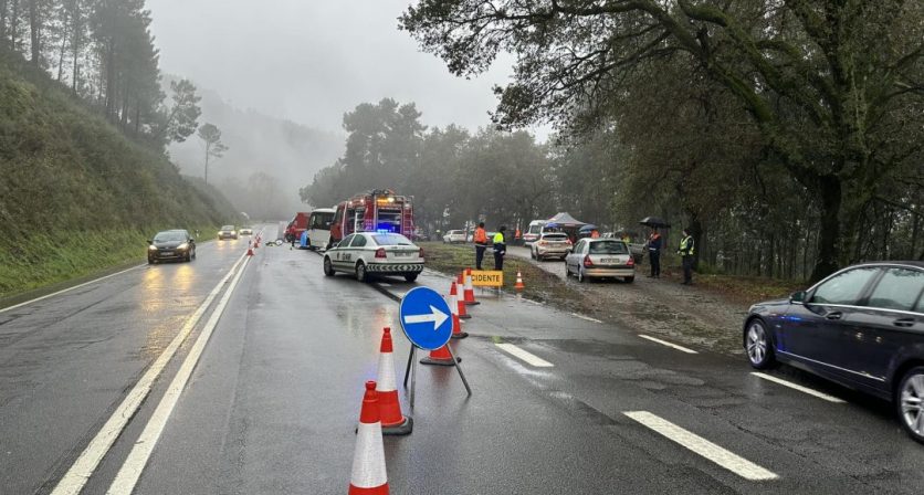 Póvoa de Lanhoso “impressionou” automobilistas com simulacro de acidente com vítimas mortais 2