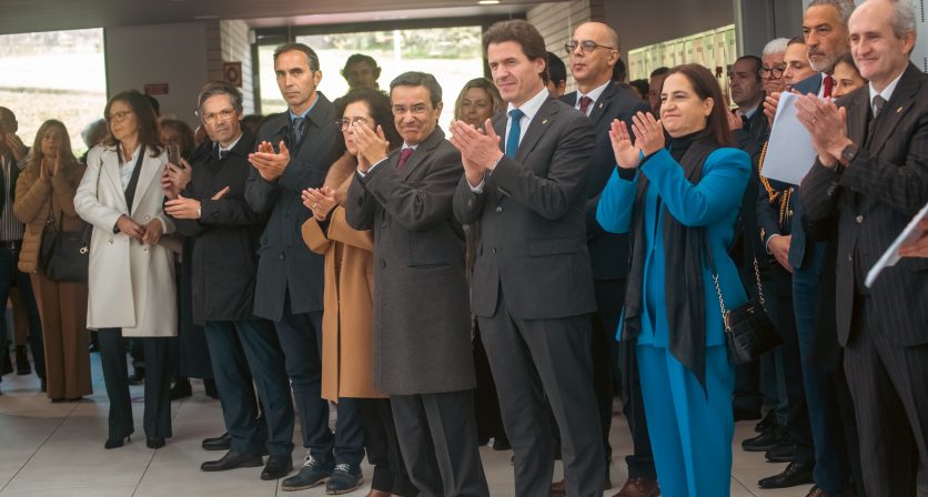 O Presidente da Câmara Municipal participou no momento que assinalou o culminar das celebrações dos 50 anos da Escola Gonçalo Sampaio, com o Secretário de Estado da Educação, António Leite