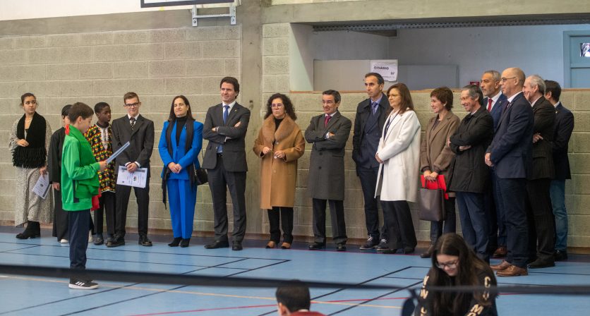 O Presidente da Câmara Municipal participou no momento que assinalou o culminar das celebrações dos 50 anos da Escola Gonçalo Sampaio, com o Secretário de Estado da Educação, António Leite 1