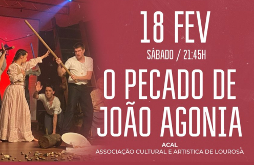 XVIII Concurso Nacional de Teatro Ruy de Carvalho “Pecado de João Agonia”