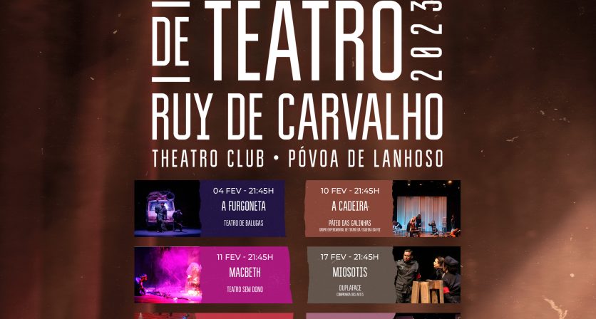 XVIII Concurso Nacional de Teatro Ruy de Carvalho consagra a Póvoa de Lanhoso como capital nacional do Teatro Amador