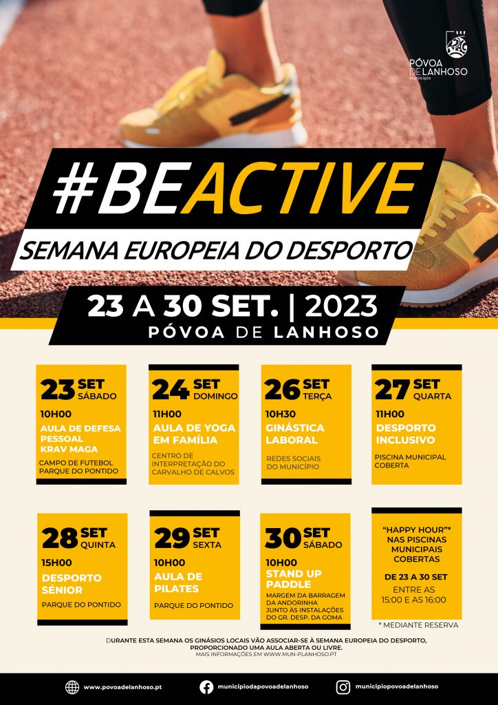 Semana Europeia do Desporto com atividades diversificadas