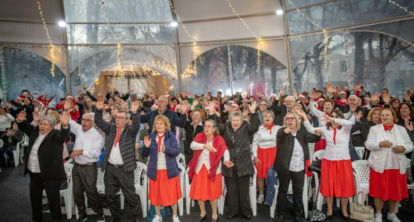 Animação de Natal Sénior no “Natal na Praça”