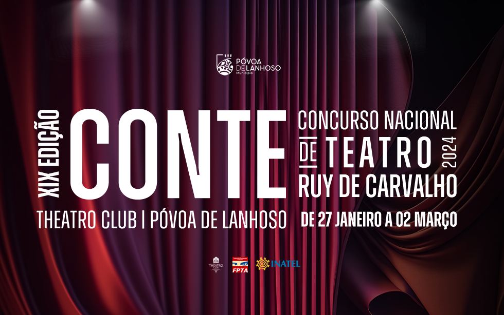 XIX CONTE – Concurso Nacional de Teatro Ruy de Carvalho 2024
