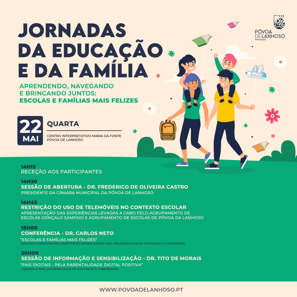 Câmara Municipal promove Jornadas da Educação e da Família