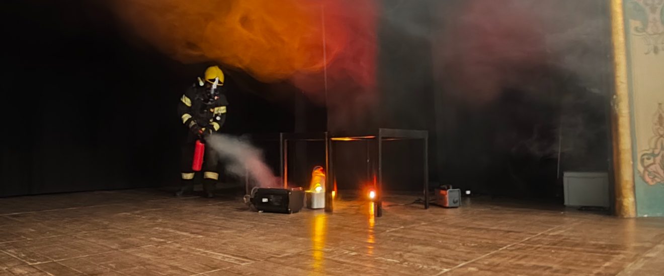 Simulacro no Theatro Club testou procedimentos de emergência