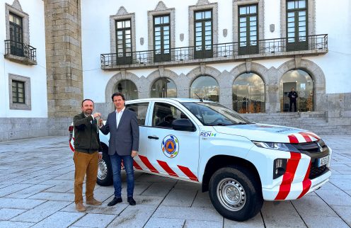 Município da Póvoa de Lanhoso recebe viatura da REN – doação reforça o papel da Proteção Civil no concelho
