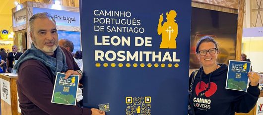 Caminho Português de Santiago Leon de Rosmithal divulgado na Fairway Santiago 2025