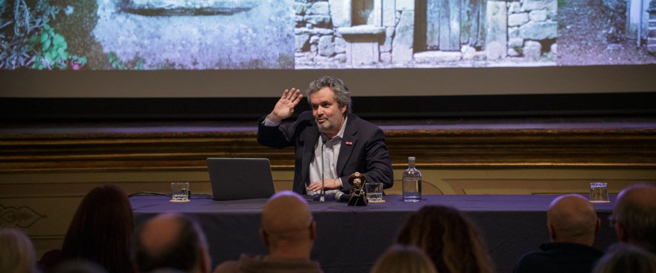 Joel Cleto esteve na Póvoa de Lanhoso para falar sobre os Caminhos de Santiago